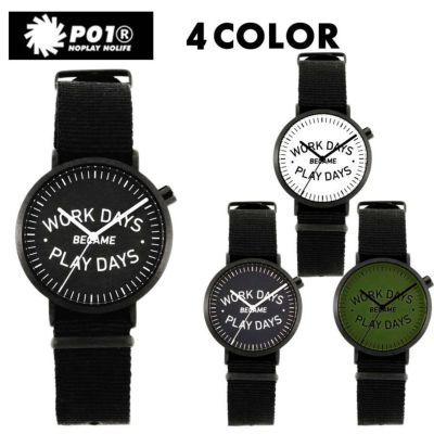 PLAY DESIGN プレイデザイン / P01TIME / WDBPD ANALOG / 4カラー展開