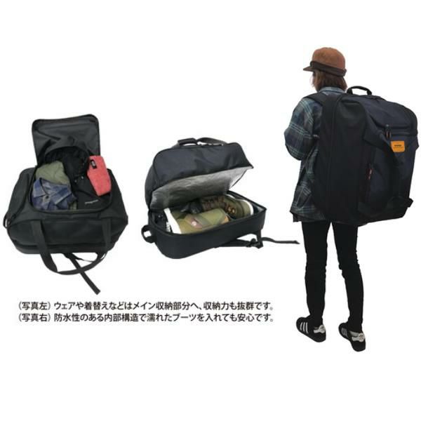 スノーボード ブーツバッグ ORAN'GE MASTER PACK BLACK マスターパック