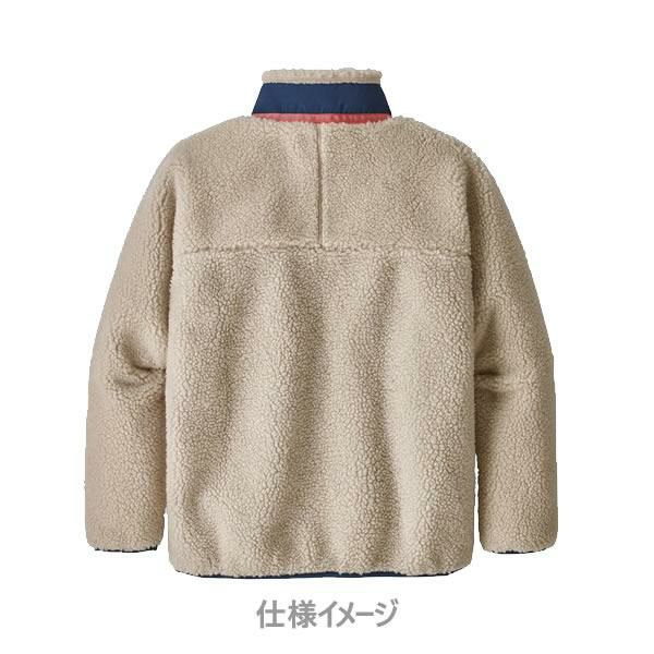 パタゴニア キッズ・レトロX・ジャケット Natural w/Coriander Brown