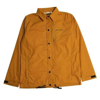 処分価格！！スノーボード コーチジャケット ○Sサイズのみ 撥水 耐水圧10000mm DRAGON ドラゴン COACH JACKET COYOTE  防水・撥水加工コーチジャケット ウェア スノーボード | スキー通販WEBSPORTSスキー板・ブーツ・ウェアを正規モデルを最速でお届け！