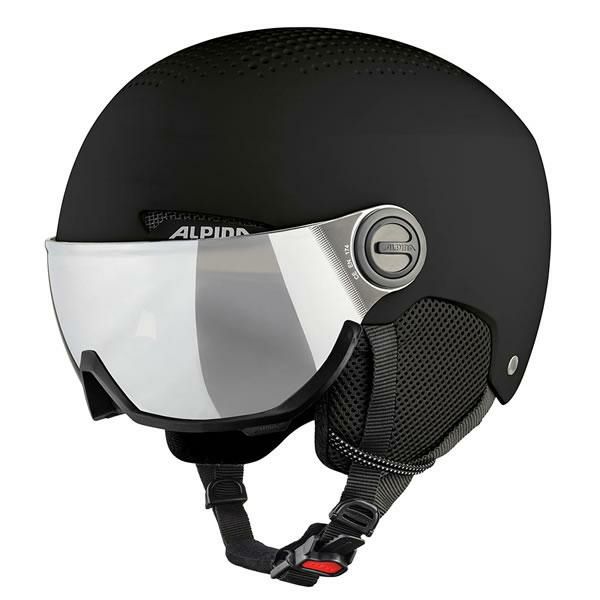 アルピナ バイザーヘルメット 2024 ARBER VISOR Q-LITE ブラックマット A9228 23-24 ALPINA スキーヘルメット  スノーヘルメット 日本正規品 【C1】