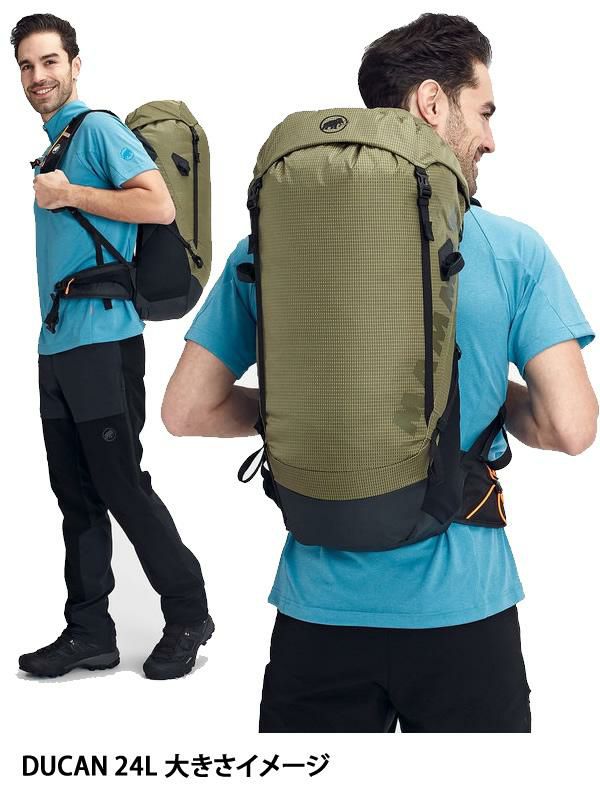 マムート リュック MAMMUT DUCAN 24L ブラック 2530-00350 ブラック ...