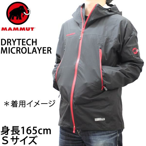 マムート アウトドア ウェア DRYTECH MICROLAYER HS HOODED-JK