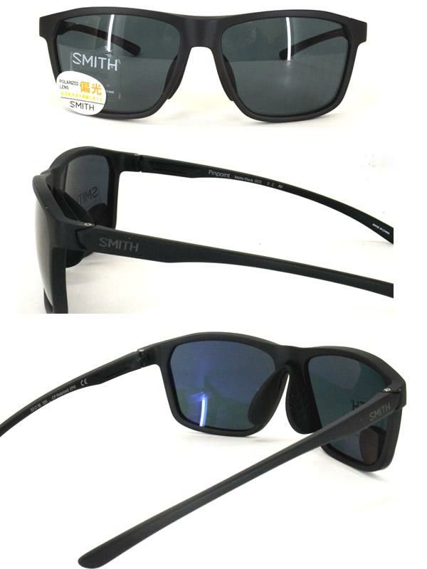 正規品 無料ラッピング可]スミス サングラス 偏光レンズ PINPOINT MATTE BLACK - CP POLARIZED BLACK  クロマポップレンズ SMITH サングラス 日本正規品【C1】 | スキー通販WEBSPORTSスキー板・ブーツ・ウェアを正規モデルを最速でお届け！