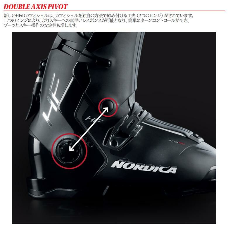 ノルディカ スキーブーツ 2024 NORDICA HF 100 アルペンソール Flex100