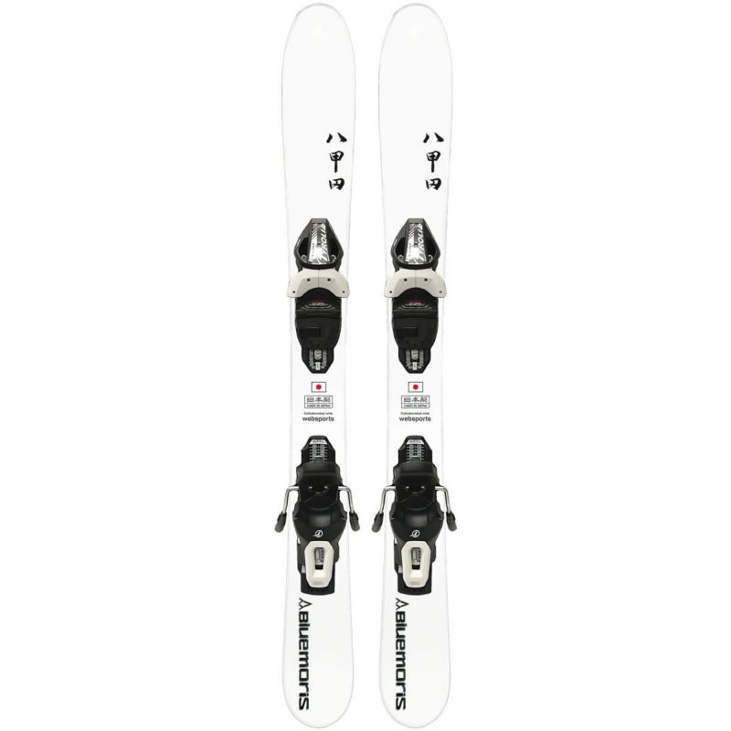 BLUEMORIS スキーボード 八甲田99R マットホワイト JAPAN LIMITED 99cm＋チロリアSLR90 ビンディング搭載  ブルーモリス スキー板 bluemoris ファンスキー フリースキー