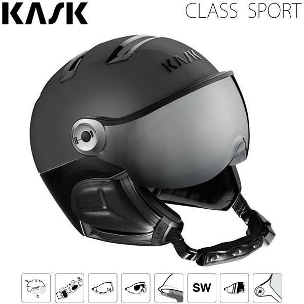 KASK バイザー ヘルメット 2022 CLASS SPORT ANTHRACITE シルバーミラーレンズ SHE00064-209 クラス  スポーツ 21-22 KASK ヘルメット スキー 日本正規品 【C1】 |  スキー通販WEBSPORTSスキー板・ブーツ・ウェアを正規モデルを最速でお届け！