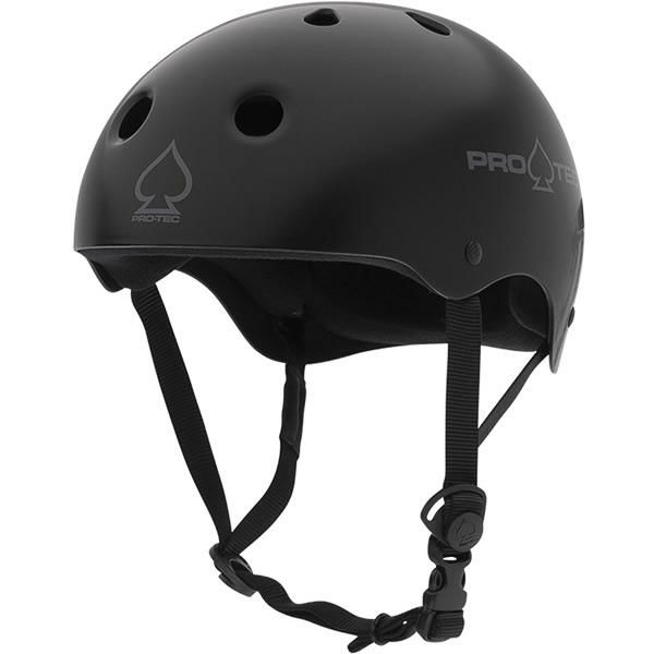 スケボー ヘルメット PROTEC HELMET CLASSIC SKATE マットブラック  (子供用)(女性用)(大人用)(スケートボード)(インライン) | スキー通販WEBSPORTS