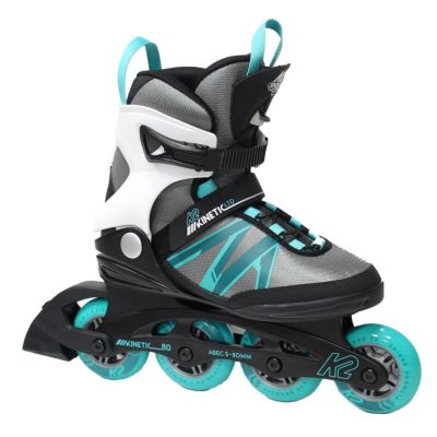 K2 インラインスケート 大人 KINETIC 80 PRO LTD Womens グレー×ティール ケーツー キネティック ウーマン レディース 女性用 I220204801 日本正規品 保証書あり 【w97】