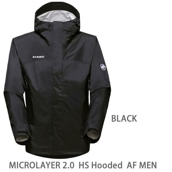 マムート アウトドア ウェア MICROLAYER 2.0 HS HOODED-JK AF MEN