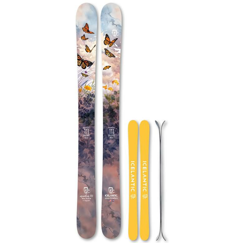 ICELANTIC アイスランティック スキー 2023 MAIDEN111 スキー板 単品 （板のみ）22-23 パウダー  ファットスキー【L2】【代引不可】