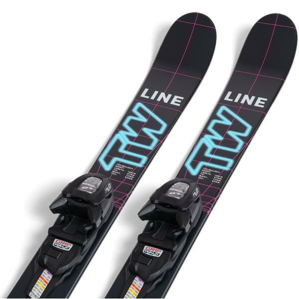 LINE 子供用スキー 2023 WALLISH SHORTY＋マーカーFDT（調整式 