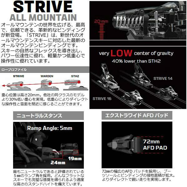 アトミック ビンディング STRIVE 14 GW ((AD5002212) / AD5002218