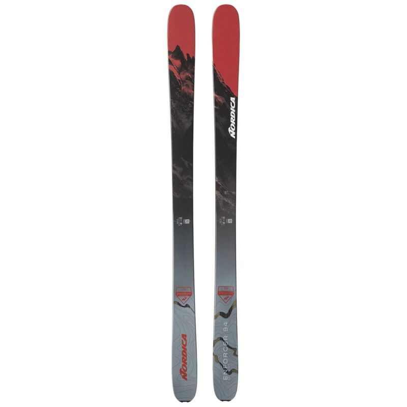 ノルディカ スキー板 2024 ENFORCER 94 UNLIMITED Red-Grey 