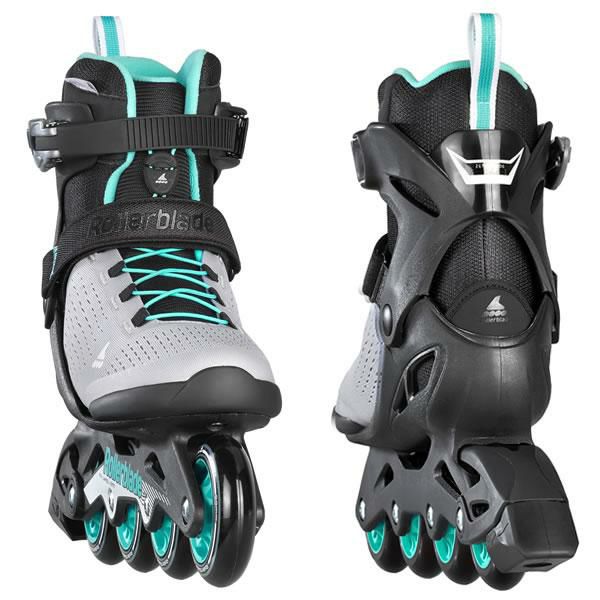 ローラーブレード インラインスケート 大人 2022 ZETRABLADE ELITE Women Black-Powder Blue  07967100N05 女性用 ゼトラブレード エリート ウーマン ROLLERBLADE