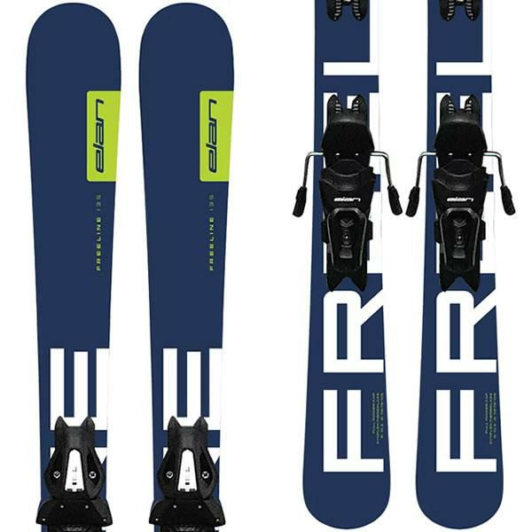 エラン スキー板 2024 FREELINE QUICK SHIFT 125cm/135cm ＋ EL 10.0 SHIFT GW ショートスキー  フリーライン 23-24 エランスキー elan ski 2023 【L2】