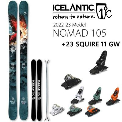 ICELANTIC アイスランティック スキー 2024 SABA PRO 107 スキー板