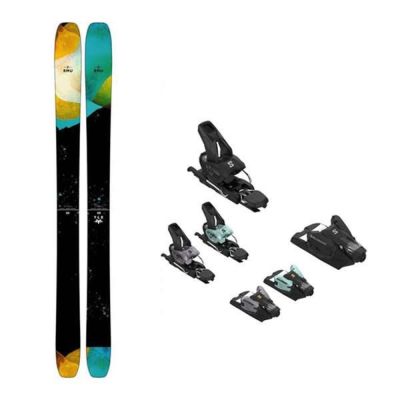 RMU フリースキー NORTH SHORE YLE PRO 110 WOOD (22-23 2023) + 25 サロモン STRIVE 12 115mm ブレーキ 日本正規品 【L2】【代引不可】
