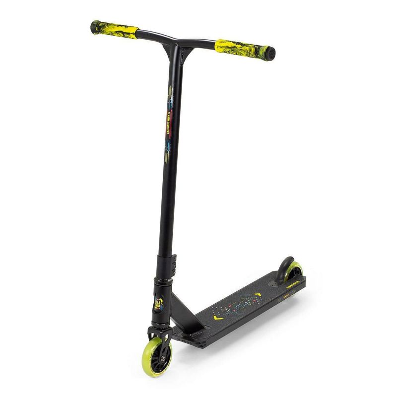 フリースタイルスクーター アグレッシブ キックスクーター・キックボード フリースタイルスクーター SLAMM SCOOTERS キックスクーター  CLASSIC V9 Black-Yellow SL1030 キックボード 大人用