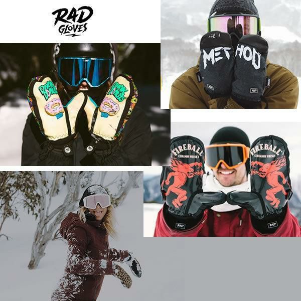RAD ラッド　スノーボードグローブ　 the rancher ミトン アウトレット品】RAD GLOVES The Rancher Mitten RADグローブ