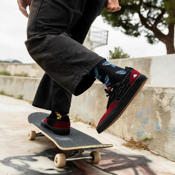 エメリカ スニーカー EMERICA DICKSON X INDEPENDENT RED-BLACK