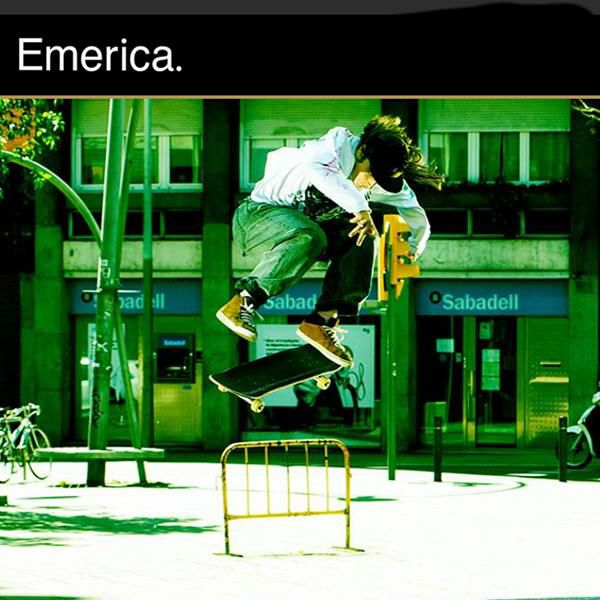 スケートボード エメリカ 2023 EMERICA THE LOW VULC BLACK/GOLD/WHITE-