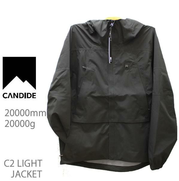 CANDIDE キャンディッド スキーウェア C2 LIGHT JACKET shell / BLACK