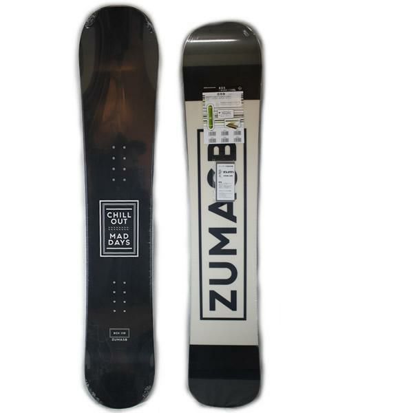 新品 23/24 ZUMA CHILLOUT 158cm ビンディング付き 2点セット 