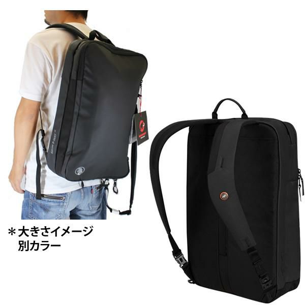 マムート リュック ビジネス Seon 3WAY 20L /2510-04061　ブラック　0001 mammut リュック セオン3ウェイ　マムート  バッグ ビジネス【C1】