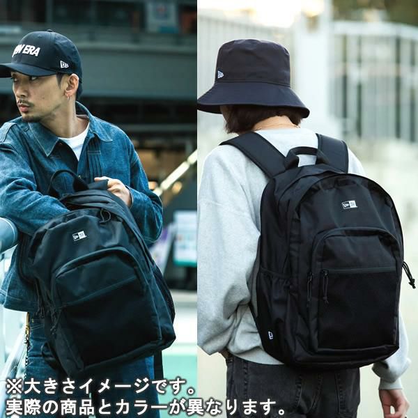 ニューエラ リュック キャンパスパック 35L プリントロゴ ブラック