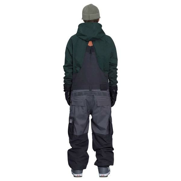 ROME ローム ウェア 23-24 BAGGY CARGO BIB -pant ビブパンツ / BLACK