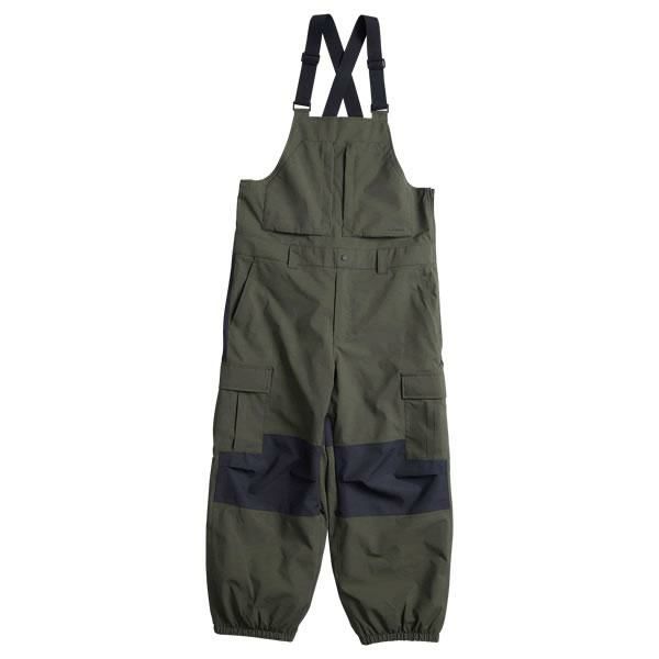 ROME ローム ウェア 23-24 BAGGY CARGO BIB -pant ビブパンツ / ARMY