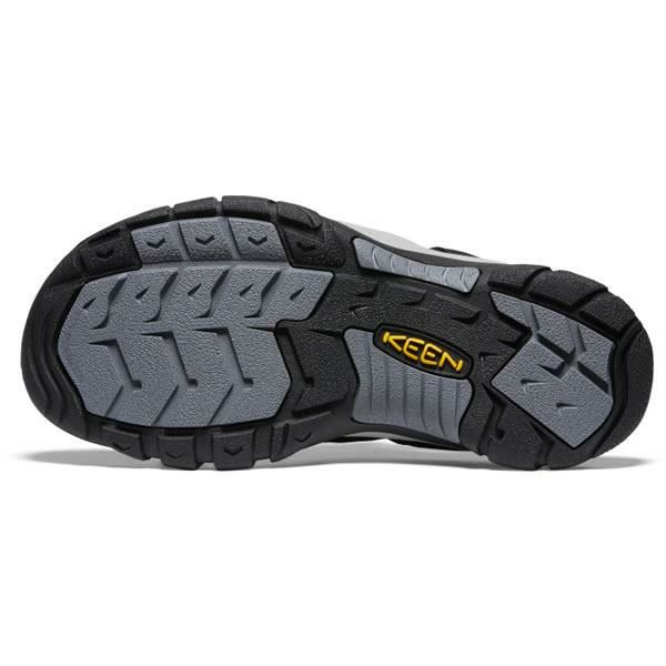 KEEN サンダル メンズ ニューポート スライド Black/KEEN Yellow