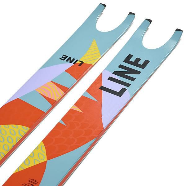 LINE ライン スキー板 23-24 PESCADO ペスカド スキー単品 2024 日本正規品 【L2】【代引不可】