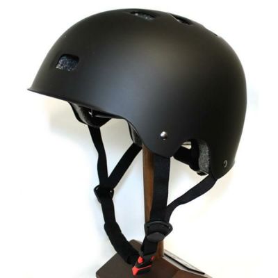 スケボー  自転車 ヘルメット BLANK ブランク GIG マットブラック ダイヤルアジャスター付き HELMET 【C1】