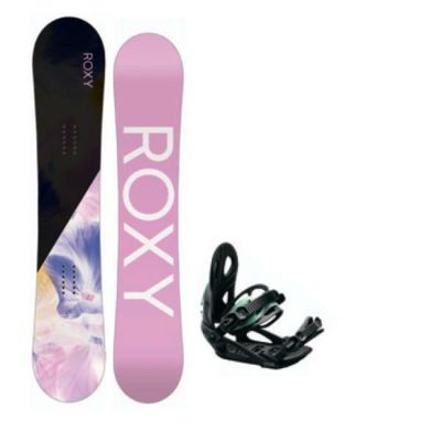 スノーボード2点セット ROXY ロキシー 23-24モデル レディース 