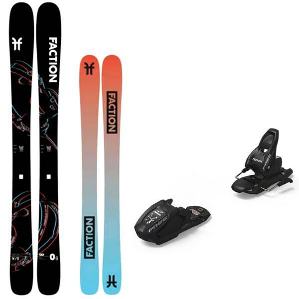 ジュニア スキーセット FACTION SKI 2024 PRODIGY 0 GROM ＋ マーカー FREE 7 JRビンディング 23-24  ファクション スキー板 子供用 【L2】【代引不可】