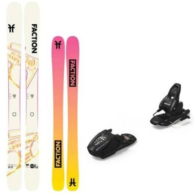 ジュニア スキーセット FACTION SKI 2024 PRODIGY 0X GROM ＋ マーカー 