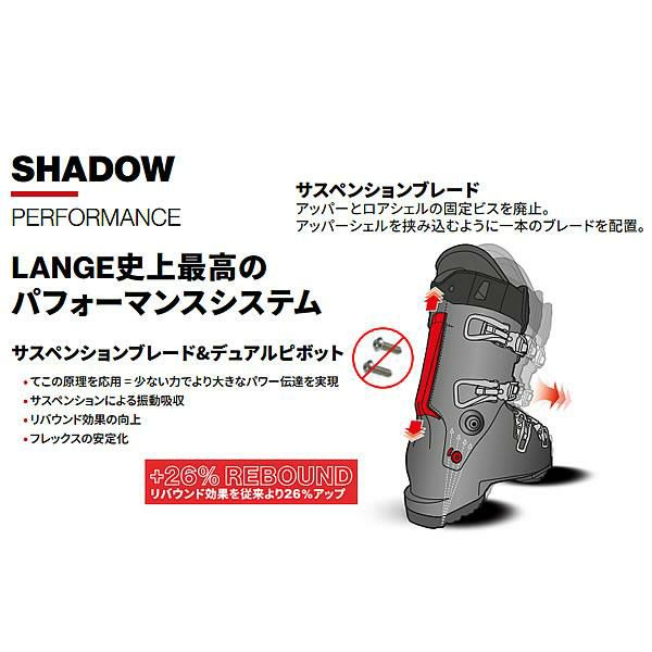ラング スキーブーツ 2025 レディース SHADOW 85 W MV (24-25）LANGE