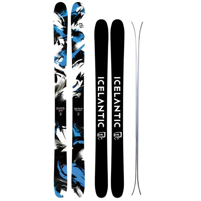 ICELANTIC アイスランティック スキー 2024 SABA PRO 107 スキー板 単品 （板のみ）23-24 サバプロ107 パウダー  ファットスキー【L2】【代引不可】 スキー通販WEBSPORTS