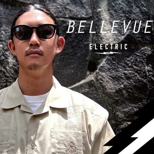 エレクトリック サングラス 偏光 BELLEVUE MATTE BLACK / HT GREY