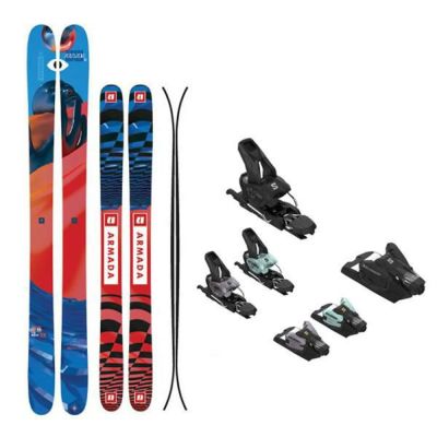 アルマダ スキー板 エーアールブイ 100 ARMADA ARV 100 (23-24 2024) + 25 サロモン STRIVE 12 GW 100mm ブレーキ 日本正規品【L2】【代引不可】