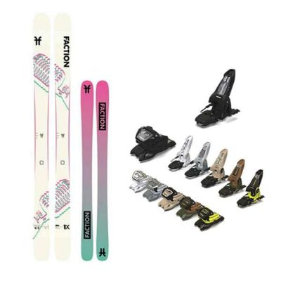 ジュニア スキーセット FACTION SKI 2024 PRODIGY 0 GROM ＋ マーカー 