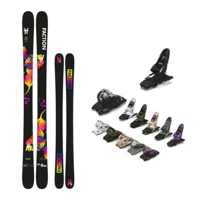 FACTION SKI 2024 STUDIO 0 GU LTD スタジオ0 グー (23-24 2024) + 24 マーカー SQUIRE 11 GW 90mm ブレーキ ファクション 【L2】【代引不可】