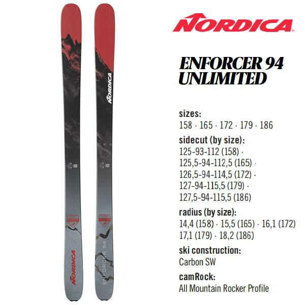 NORDICA(ノルディカ)スキー板 158cm