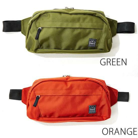 処分価格！！OMCC ヒップバッグ HIP BAG 1680D Nylon 約4L ボディ