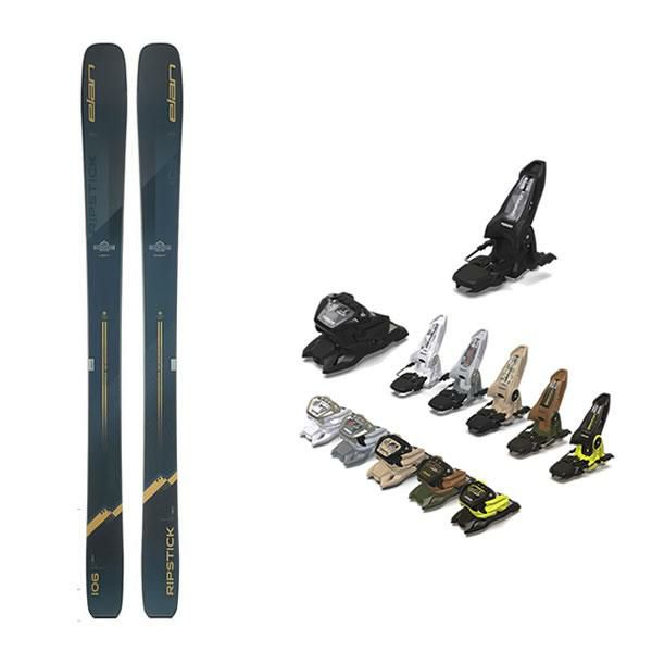 エラン スキー板 2024 RIPSTICK 106 リップスティック106 (23-24 2024) + 24 マーカー GRIFFON 13 ID  110mm ブレーキ elan ski 日本正規品 【L2】【代引不可】 【L2】 | スキー通販WEBSPORTSスキー 板・ブーツ・ウェアを正規モデルを最速でお届け！