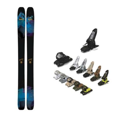 RMU SKI 2024 NORTH SHORE 114 WOOD (23-24 2024) + 24 マーカー GRIFFON 13  120mm ブレーキ アールエムユー 日本正規品 【L2】【代引不可】