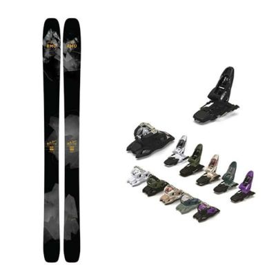 RMU SKI 2024 NORTH SHORE 114 CARBON TOUR (23-24 2024) + 24 マーカー SQUIRE 11 + 120mm ブレーキ アールエムユー 日本正規品 【L2】【代引不可】