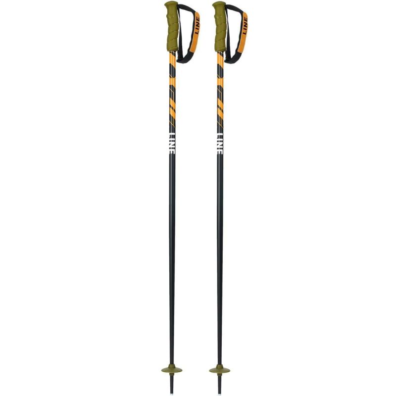 ライン スキーポール 2024 GRIP STICK Black-Orange A2302003014 
